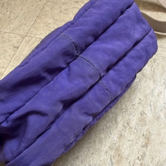 Kipling Purple 3 Compartments Small Crossbody Bag With Adjustable Strap - Picture 10 of 14